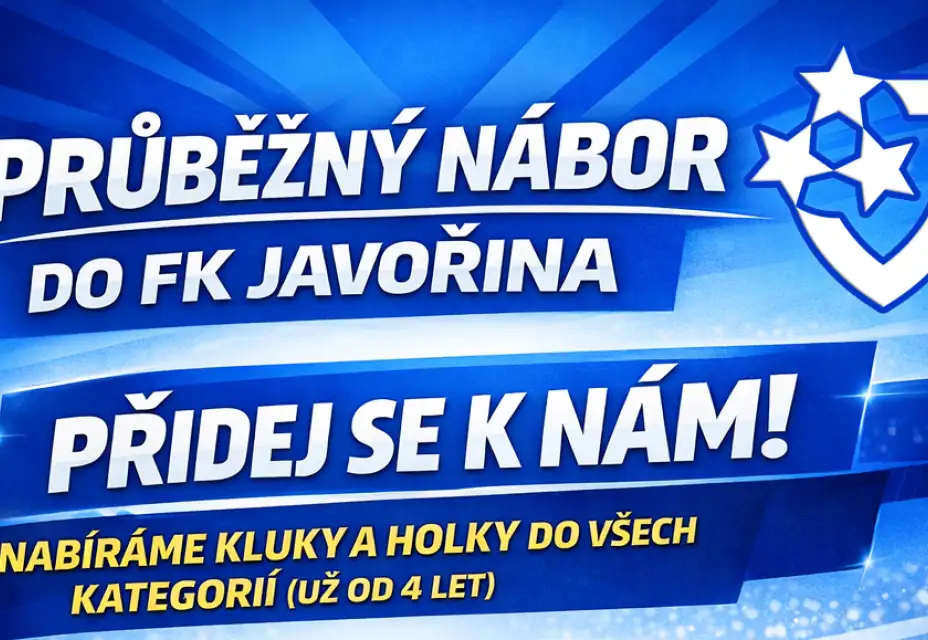 NÁBOR - staň se součástí rodiny FKJ