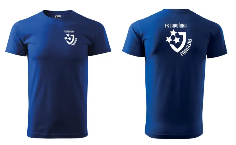 FANCLUB triko - pánské MODRÉ