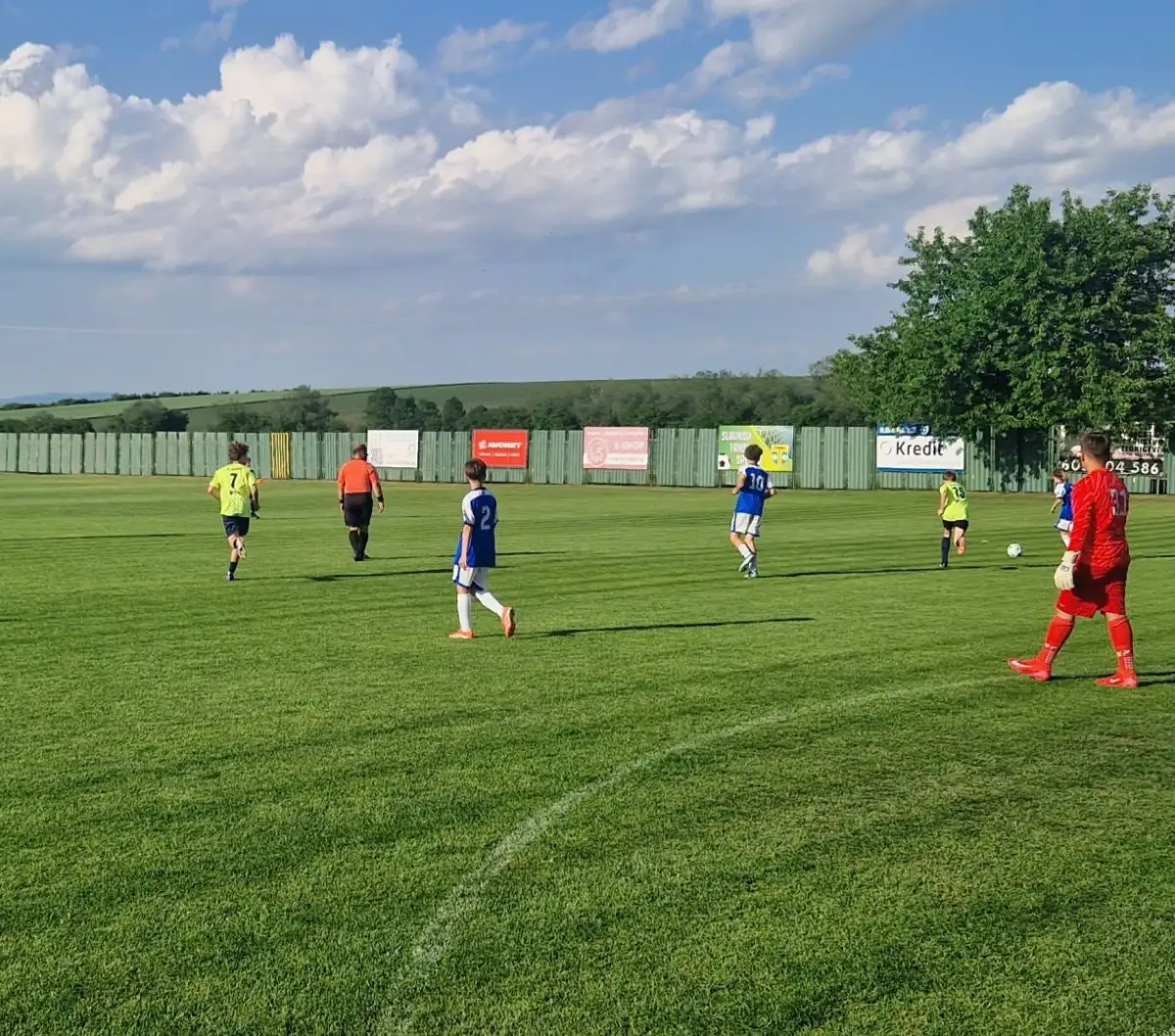 U15B | Těsná prohra s Bánovem